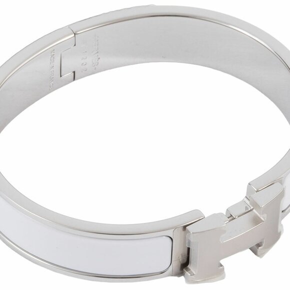 HERMES White Charm Bracelet - Picture 11 of 11